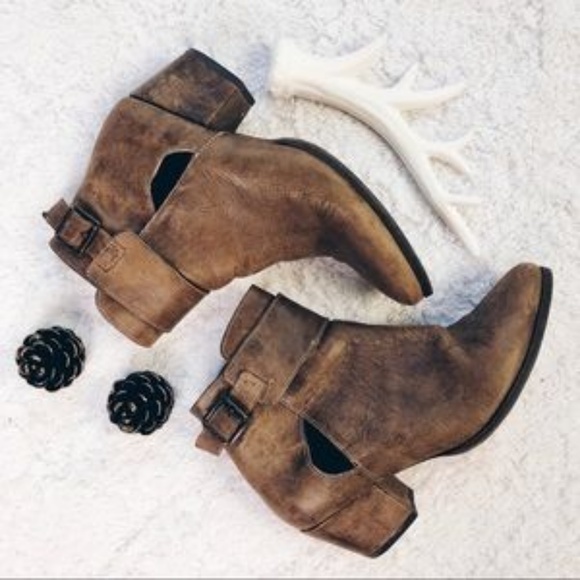 Free People Shoes - Free People Belleville Burnished Leather 6